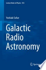 Galactic radio astronomy