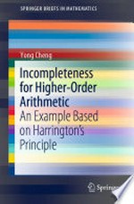 Incompleteness for Higher-Order Arithmetic: An Example Based on Harrington’s Principle 
