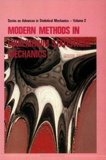 Modern methods in equilibrium statistical mechanics