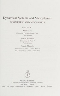 Dynamical systems and microphysics