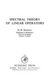Spectral theory of linear operators