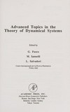 Advanced topics in the theory of dynamical systems