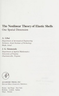 The nonlinear theory of elastic shells: one spatial dimension