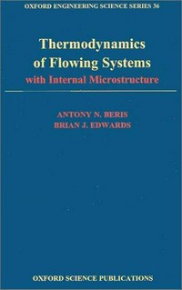 Thermodynamics of flowing systems: with internal microstructure