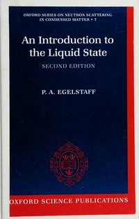 An introduction to the liquid state
