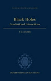 Black holes: gravitational interactions
