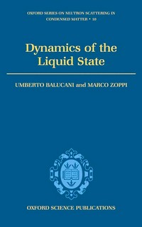 Dynamics of the liquid state
