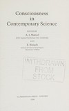 Consciousness in contemporary science