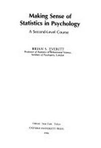 Making sense of statistics in psychology: a second-level course