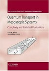 Quantum transport in mesoscopic systems: complexity and statistical fluctations, a maximum entropy viewpoint