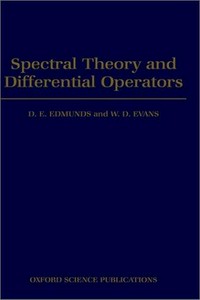 Spectral theory and differential operators