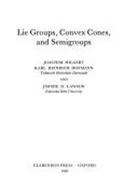 Lie groups, convex cones, and semigroups