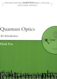Quantum optics: an introduction