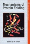 Mechanisms of protein folding