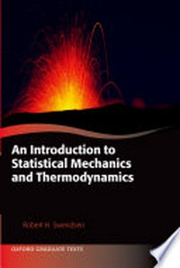 An introduction to statistical mechanics and thermodynamics