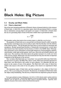 Introduction to black hole physics