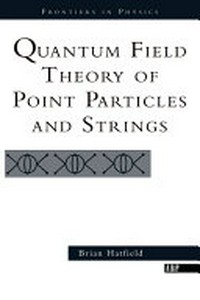 Quantum field theory of point particles and strings