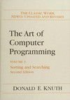 The art of computer programming. Vol. 3 : sorting and searching