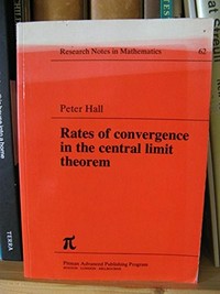 Rates of convergence in the central limit theorem 