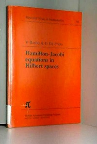 Hamilton-Jacobi equations in Hilbert spaces
