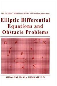 Elliptic differential equations and obstacle problems