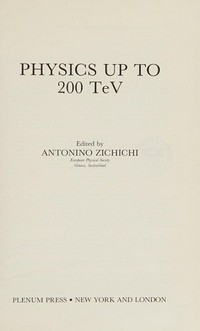 Physics up to 200 TeV