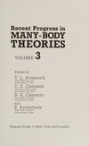 Recent progress in many-body theories. Volume 3