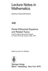 Partial differential equations and related topics