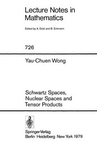 Schwartz spaces, nuclear spaces, and tensor products