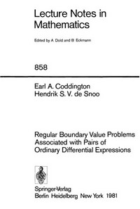 Regular boundary value problems associated with pairs of ordinary differential expressions 