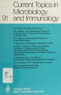 Current topics in microbiology and immunology, 91
