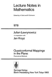 Quasiconformal mappings in the plane: a parametrical methods 
