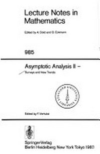 Asymptotic analysis II: surveys and new trends