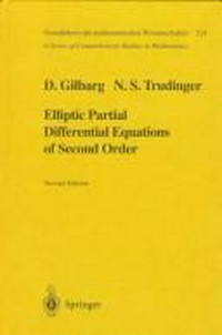 Elliptic partial differential equations of second order 