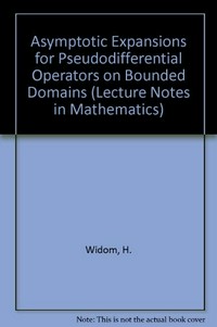 Asymptotic expansions for pseudodifferential operators on bounded domains
