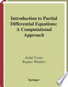 Introduction to Partial Differential Equations: A Computational Approach /