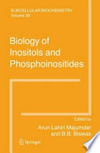 Biology of Inositols and Phosphoinositides: Subcellular Biochemistry