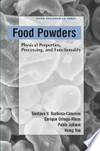 Food Powders: physical properties, processing, and functionality