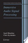 Immersive Audio Signal Processing