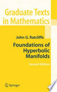 Foundations of hyperbolic manifolds 
