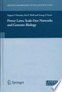 Power Laws, Scale-Free Networks and Genome Biology