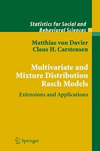 Multivariate and Mixture Distribution Rasch Models: Extensions and Applications
