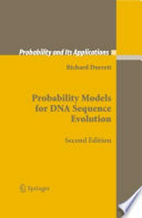 Probability Models for DNA Sequence Evolution