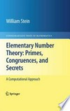 Elementary Number Theory: Primes, Congruences, and Secrets: A Computational Approach 