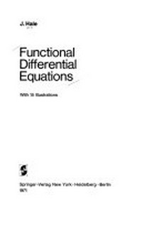 Functional differential equations