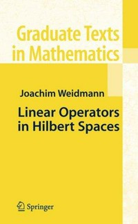 Linear operators in Hilbert spaces
