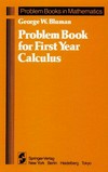 Problem book for first year calculus