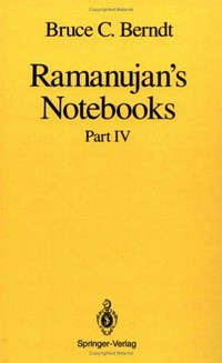 Ramanujan' s notebooks. Part 4