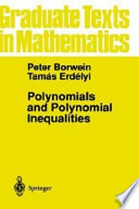 Polynomials and polynomial inequalities