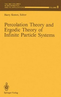 Percolation theory and ergodic theory of infinite particle systems